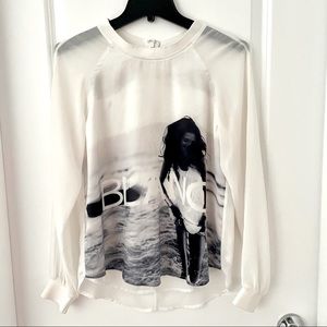 ETAM Canvas Chiffon Long sleeves Top